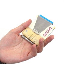 쉬운가게 심플 머니클립 스테인리스 카드지갑