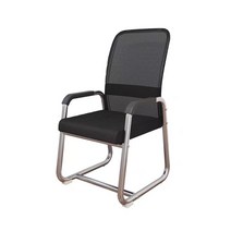 Teaniig 심플 컴포트 컴퓨터 의자 사무용 의자, 베이직핏, 블랙화이트