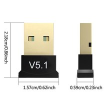 Usb 블루투스 수신기 BT 송신기 Aptx 미니 어댑터 USB 5 1 드라이버 Windows 7/8/8.1/11 용, [01] Black, 01 Black
