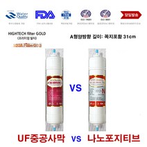 워터피아 WPU-3204 대체 UF 나노 A형 정수기 필터, A형 중공사막 필터