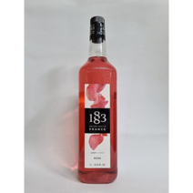 1883 장미향시럽1000ml 로즈 카페시럽 칵테일 에이드, 1개