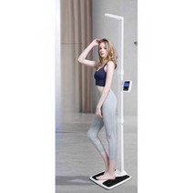 전자 저울 키 몸무게 병원 BMI 비만 체질량 피트니스, 상세 페이지 참고, 회색 USB 충전
