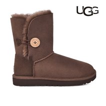 UGG 어그 부츠 어그 슬리퍼 모카신 겨울 방한 미니 부츠 여성어그 클래식미니 털부츠 미들 호주 방수 양털어그부츠 클래식 여성용 Bailey Button II 1016226