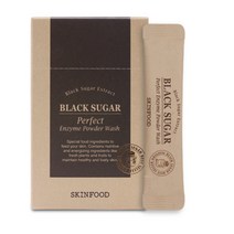스킨푸드 블랙슈가 퍼펙트 엔자임 파우더 워시 민감피부