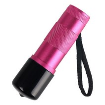 젤네일 램프 손톱 건조기 미니 UV Led 라이트 LED 램프 네일 건조기 젤 손톱 12 손전등 휴대용 기계 아트, B Rose red