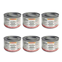 Party Essentials Chafing Dish Jelled Methanol Warming Fuel 6-Pack, 1