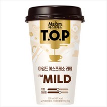 *[티오피컵커피]TOP마일드에스프레소 라떼 300mlx20개, 300ml, 20개