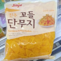 진주 꼬들 단무지 1kg, 일반포장 동절기만