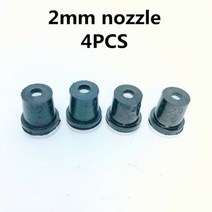 샌드 블라스터 에어 녹 제거기 연마 건 공압 갤런 블라스팅 기계 액세서리 노즐, 2mm nozzle 10개