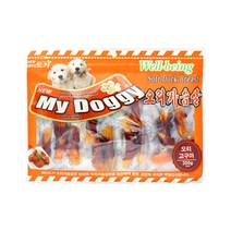 마이도기 대용량 오리고구마 300g 강아지 애견 간식, 오리 + 고구마, 1개