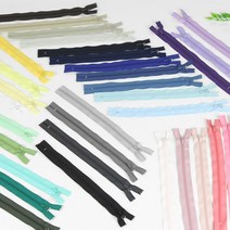 JSTrading (5개) 23cm 바지지퍼 양면지퍼 33color, 28 네이비
