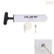 화이트 핸드 에어 펌프 튜브 바람 넣는 기계 공기 주입기 축구공 농구공