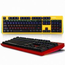 ABKO HACKER K516 게이밍 기계식키보드 레드 적축