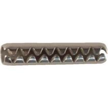 TRUSCO corrugated spring roll pin SUS size 6 x 20 30 pieces B16-0620, 1개