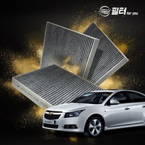 필터포유 PM 0.3 활성탄 자동차 에어컨 필터, 1개, CFUS006(3개) -크루즈(뉴,올뉴)