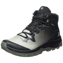 Salomon 여성용 Vaya 미드 고어텍스 하이킹 부츠 스톰 y Weather블랙Trooper 5.5 살로몬