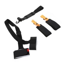 스키 요가 헬스 스트랩 숄더 조절식 슬링 자전거 캐리어 야외 폴 보드 썰매 키즈 밸런스 스쿠터 전기 스노우 리프트, [01] 100X11CM, [01] Black