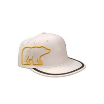 Jack Nicklaus 플랫 브림 빌 야구 골프 모자 화이트. Small-Medium, Small-Medium_White