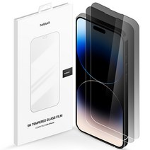 홀덕 아이폰 사생활보호 풀커버 액정보호필름, 2매