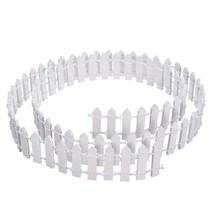 대나무 방부목 나무 울타리 담장 마당 대문 가드닝 꾸미기 펜스 베란다 정원 원목 전원주택, White 3cm