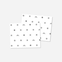 새담 CP04전통문양 유산지 미니 50장 / 한과 약과 포장지