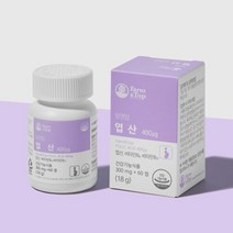팜탑 추천 20대 30대 임산부 엽산 무첨가물 60정 무부형제 유기농 원료 사용
