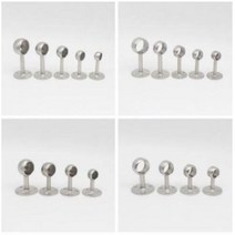 (GS-BS25S 숏타입) GONGSIN 스텐 파이프 브라켓 단구브라켓 양구브라켓 25파이, 양구