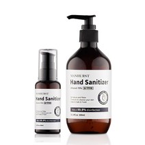 맨허스트 에탄올70% 의약외품 핸드 세니타이저 손소독제 60ml+300ml