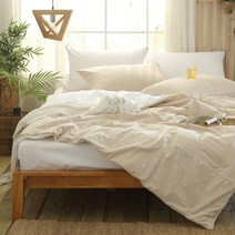 [박홍근홈패션] 플로 슬랍면 간절기이불 베개세트 Q