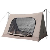 DOD 도플갱어 왈라비 텐트 T2-657-BR, 2-3인용, 카키