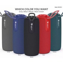 펜마우스 EONKO 20W NR8013 휴대용 무선 블루투스 스피커 IPX5 방수 TF USB FM AUX 핸즈프리 TWS, CHINA, [02] blue NR8013