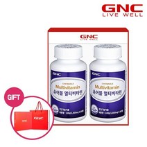 GNC 츄어블 멀티비타민 2개 세트, 단품, 단품
