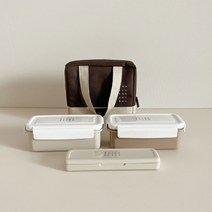 코멕스 런치메이트 더 슬림 도시락 / 수저포함 가방세트, 단품, 상세 설명 참조