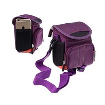 Navitech Purple Digital Camera Case Bag Cover For The Fujifilm Instax Wide 300 Instant Film Camera