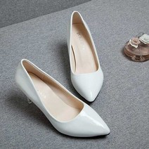 여성 펌프스힐 면접 구두 직장인 패션 코디 7CM