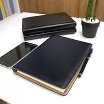 2023 스프링 다이어리 크로커 회사 업무 다이어리, 25절, 노트식, 블랙