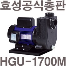 펌프샵 효성펌프 HGU-1700i 2마력 삼상 자흡식 양수기(윌로 PU-2200i/한일 PA-1688-T/GS펌프 GU-1700i호환), HGU-1700i(삼상)