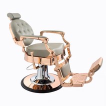 골드 블랙 바버샵 네일샵 의자 헤어샵의자 미용실가구, 버튼 높은 검정색