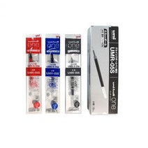 유니볼 원 볼펜 리필심 UMR-S05 0.5mm /10개입 1세트, 레드, 1개