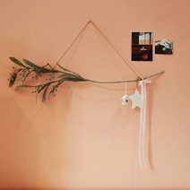 미모사 열매가지 행잉 가랜드