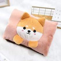 보온물주머니 틀어막다 이불집 궁한 물웅덩이 손난로 전기열 발을 따뜻하게 함 침실 기숙사 가열 겨울나기 1815383572, 핑크 웰시 코기 (뜯어 빨수 있는 쌍