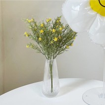 봄맞이 데이지 생일파티풍선 6종세트, 3.추가옵션-옐로우 별꽃조화