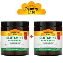 (1+1) 컨트리라이프 L 글루타민 퓨어 파우더 Glutamine 아미노산 가루 머슬 5000mg 275g 2팩