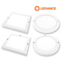 오스람 LED직부등 센서등 20W 원형 사각 천장 복도 현관 베란다등교체, LED원형센서등20W 주광색(흰색빛)
