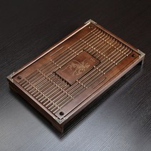 나무달 다도 차판(43x28cm)(브라운) 다도찻상, 단품, 1개