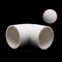 징크판넬 UPVC-내경 90 도 워터 파이프 피팅 엘보 커넥터 20253240506375mm 슬립 엔드 글루 가든 어댑터, 03 Blue_03 32mm