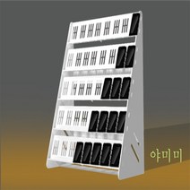 다중 대량 대형 휴대폰 핸드폰 거치대 스탠드 충전 보관 Wstug 증정, 1층 340mm 폭-4, 1개