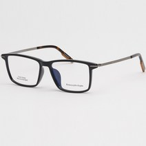 제냐 안경테 EZ5211D 001 명품 가벼운 사각 뿔테 아시안핏