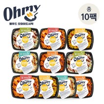 즉석 간편식 오마이도시락 5종 10팩 볶음밥, 290g, 1개