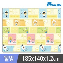 뽀로로카툰잡 웰빙 놀이방매트 185x140x1.2cm, 뽀로로카툰잡185